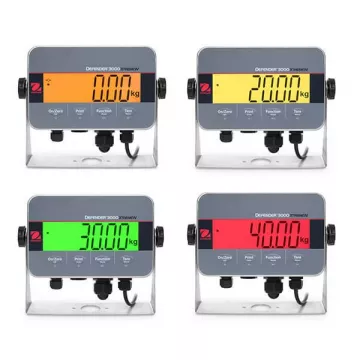 Indicateur OHAUS DEFENDER™3000 i-DT33XW | Balances pro