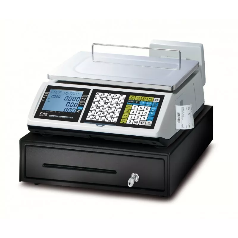 Balance Poids-Prix avec imprimante de tickets - CAS CT100 | Balances pro