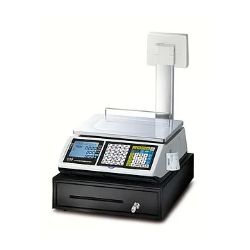 Balance Poids-Prix avec imprimante de tickets - CAS CT100 | Balances pro