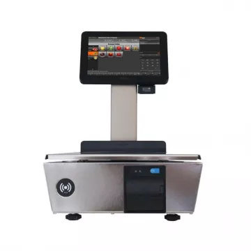 Balance de commerce tactile MARQUES JUNIOR - Modèle Bi Corps Linerless | Balances pro
