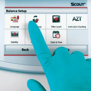 Balance de précision OHAUS SCOUT® STX | Balances pro