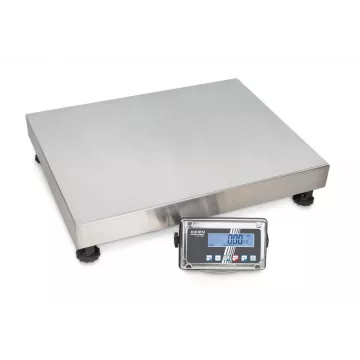 Balance plateforme avec afficheur en inox KERN SFE | Balances pro