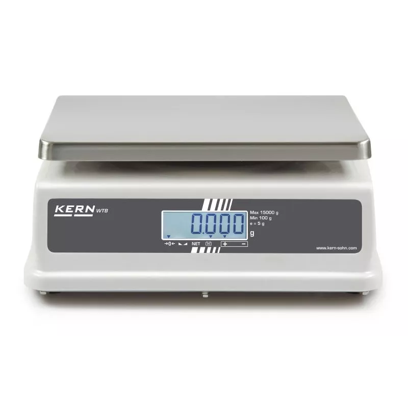 Balance de table avec protection IP KERN WTB | Balances pro