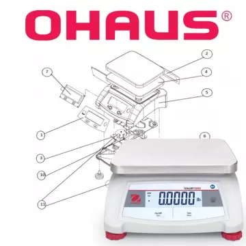 Pièces détachées balance agroalimentaire OHAUS VALOR™ 1000 | Balances pro