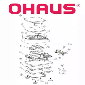 Pièces détachées balance alimentaire OHAUS VALOR™ 3000 | Balances pro
