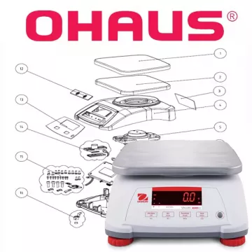 Pièces détachées balance alimentaire OHAUS VALOR™ 4000 | Balances pro