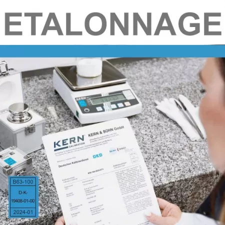 Service d’étalonnage|Balances pro