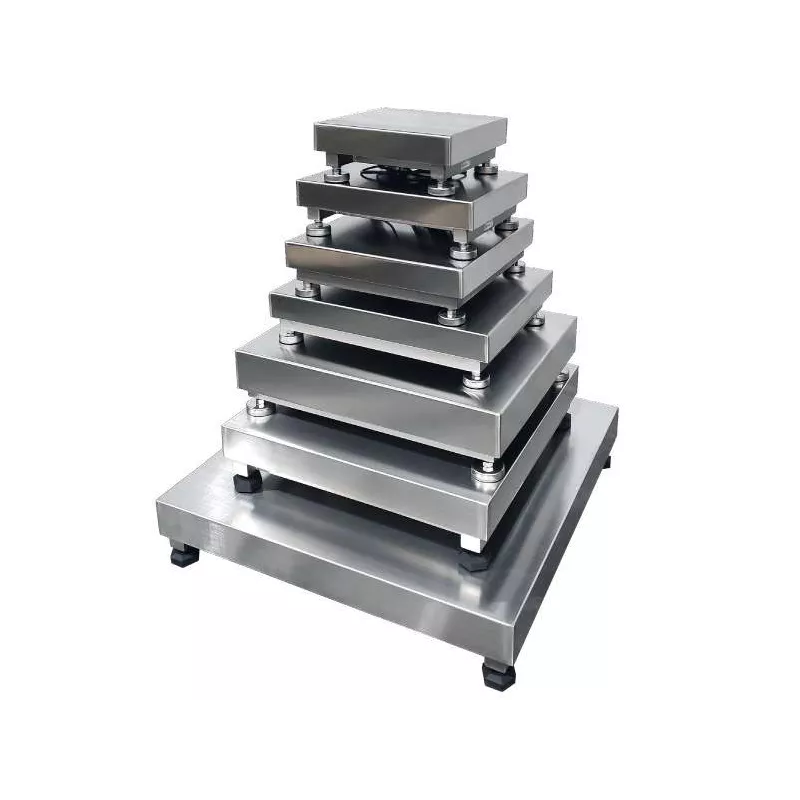 Plateforme avec structure en acier inoxydable EXA LMI | Balances pro