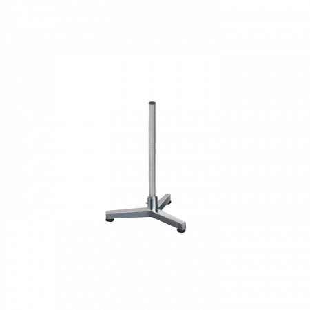 Colonne inoxydable 300 mm avec pied peint | Balances pro