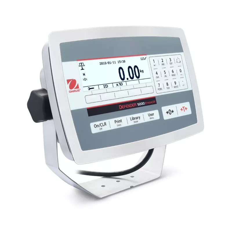 Balance au sol lavable au jet OHAUS Defender™ 5000 - DF52 | Balances pro