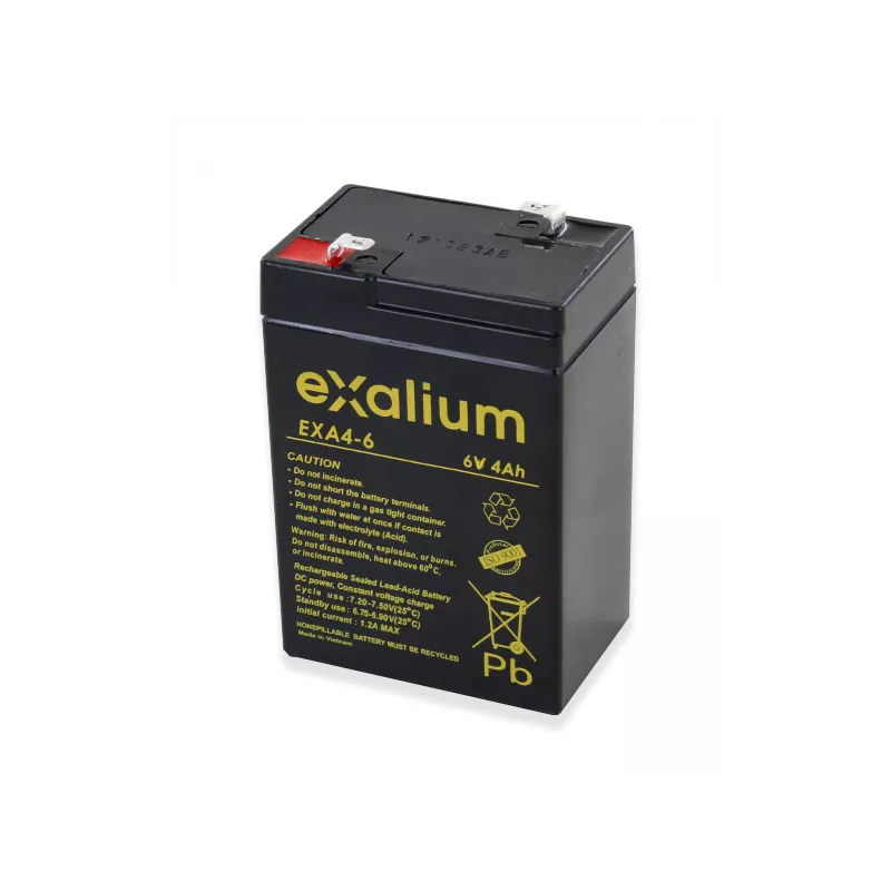 Batterie rechargeable de remplacement - Plusieurs balances (6V 4Ah) | Balances pro
