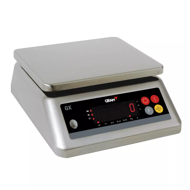 Balance étanche pour cuisine GRAM GX | Balances pro