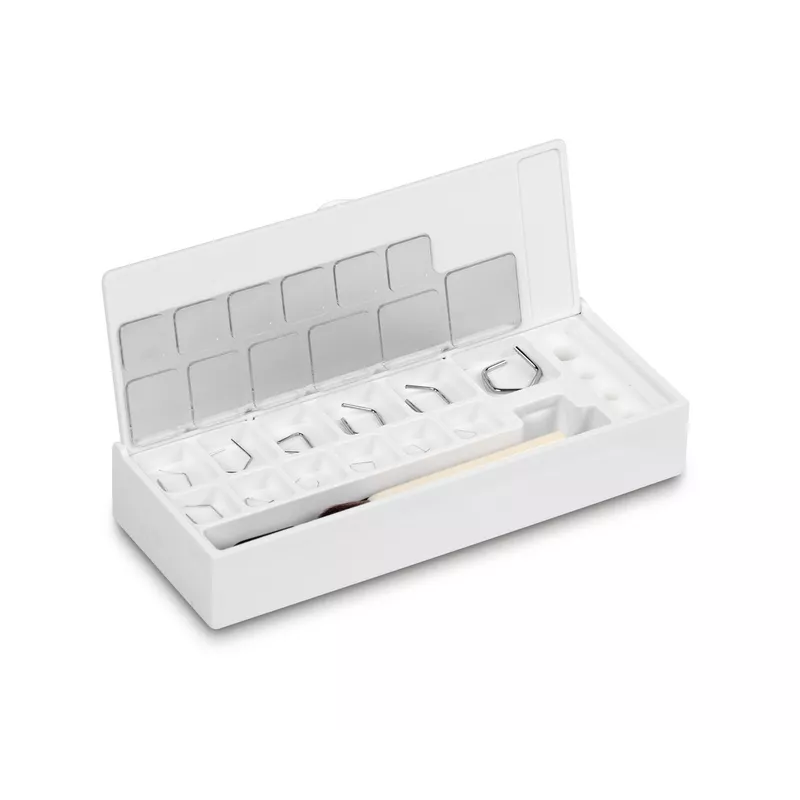 OIML E1 (308-42) Jeux de poids milligrammes, 1 mg - 500 mg, fil de presse, inox poli | Balances pro