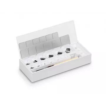 OIML E2 (318-22) Jeux de poids milligrammes, , plaquette, inox poli | Balances pro