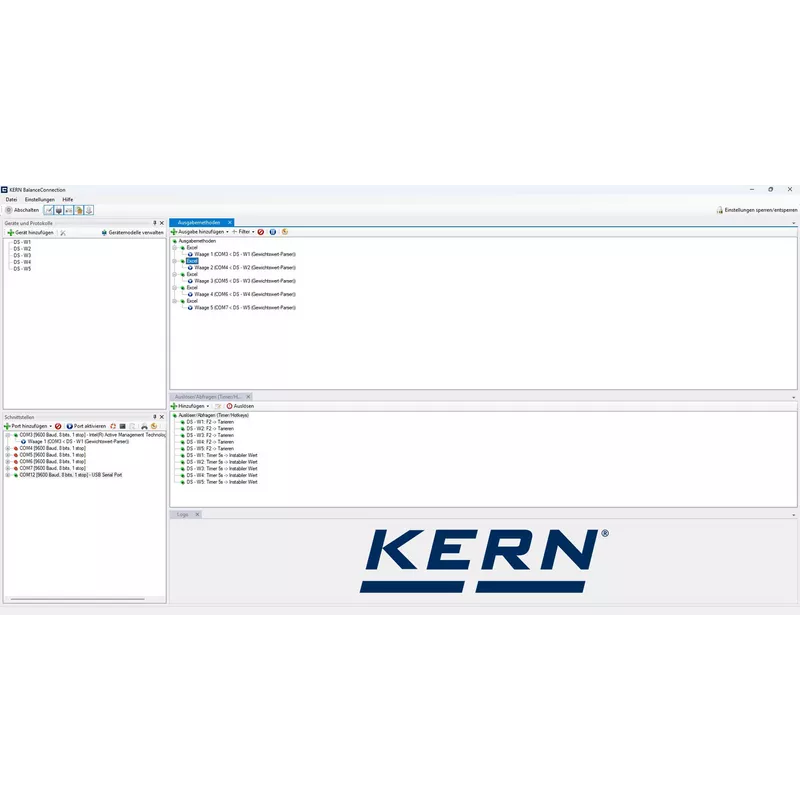 Logiciel Balance Connection KERN SCD-4.0 | Balances pro