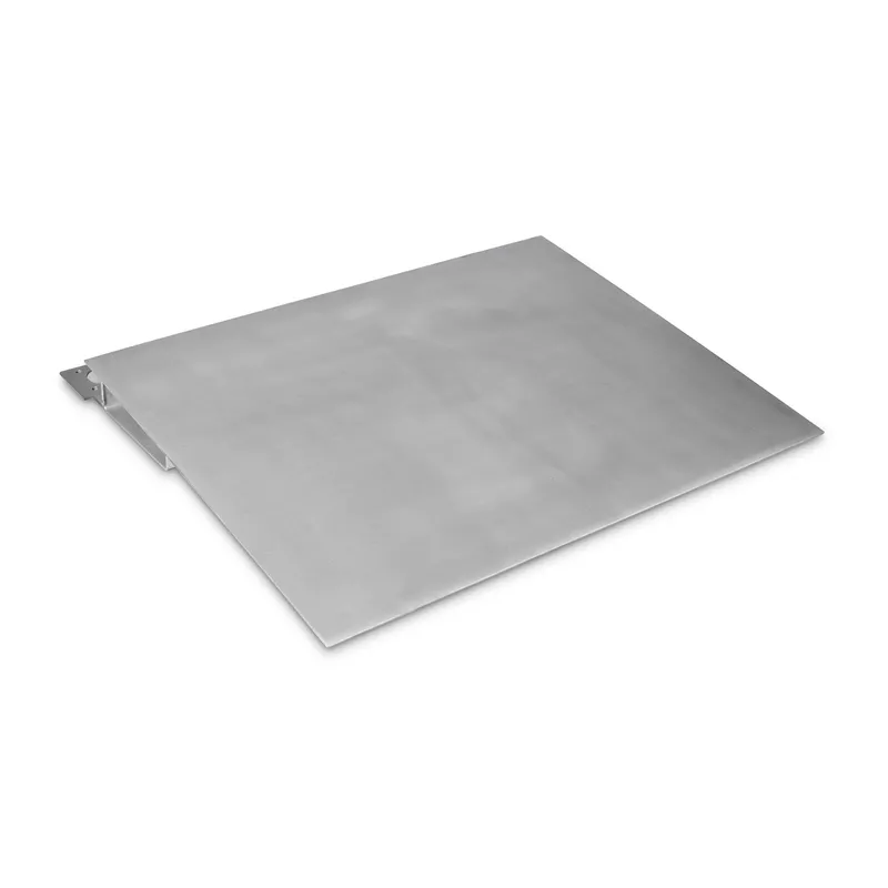 Rampe d‘accès inox, L×P×H 1000×750×85 mm - BFN-A05 | Balances pro