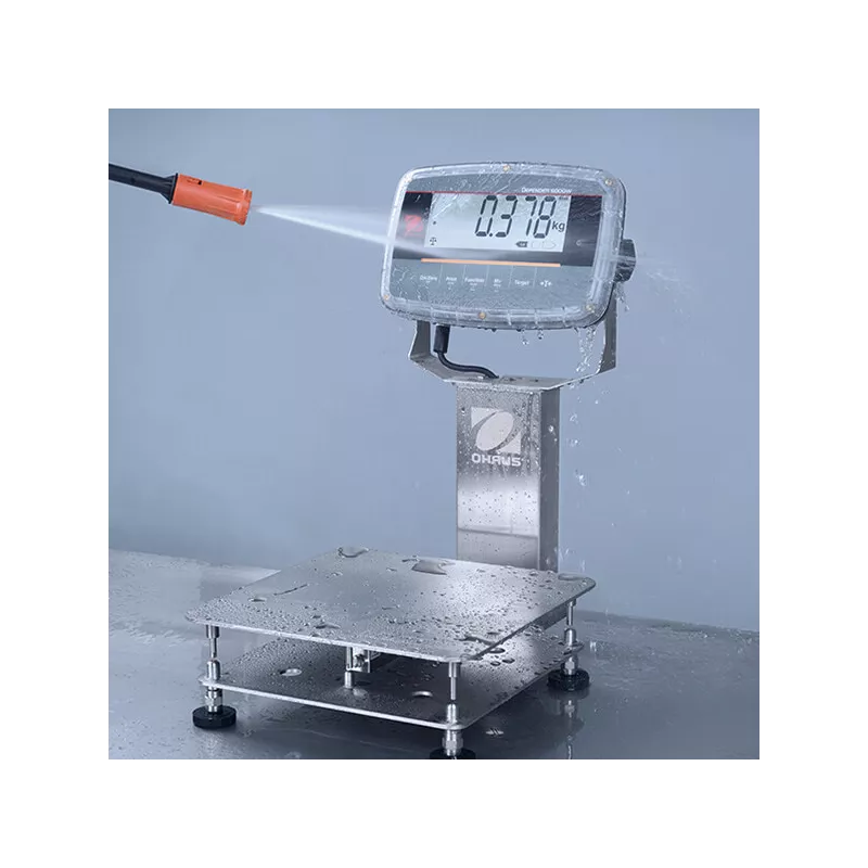 Balance compacte OHAUS DEFENDER™ 6000 LAVAGE AU JET - I-D61PW | Balances pro