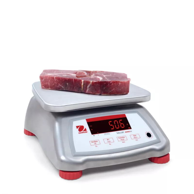 Balance alimentaire et étanche OHAUS VALOR® 4000 INOX | Balances pro