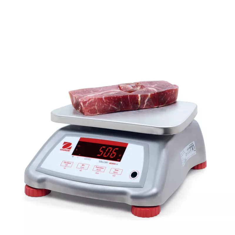 Balance alimentaire et étanche OHAUS VALOR® 4000 INOX | Balances pro