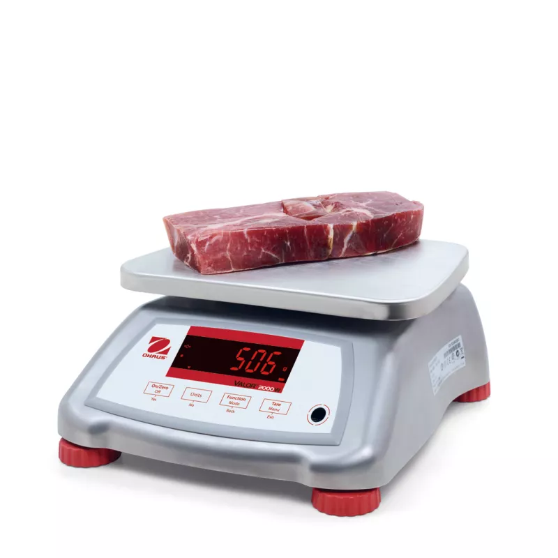 Balance alimentaire rapide et durable OHAUS VALOR™ 2000 INOX | Balances pro