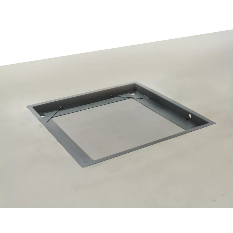 Cadre de fosse, L×P×H 1085x1085x80 mm - BFS-A03N | Balances pro