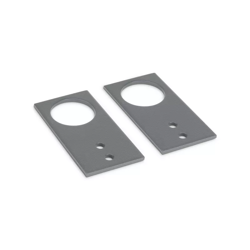 Paire de plaques d'assise pour la fixation du pont de pesée au sol - BXS-A03 | Balances pro