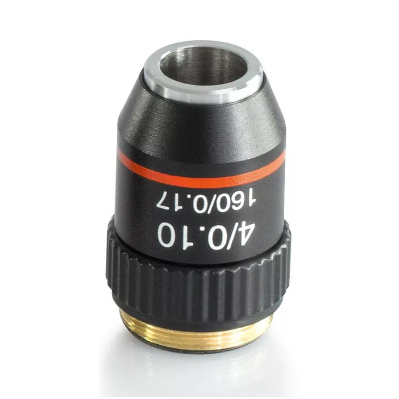 Objectif achromatique 4x / 0,1, (18,6 mm) - OBB-A1111 | Balances pro