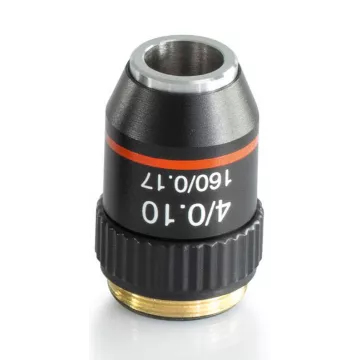 Objectif achromatique 4x / 0,1, (18,6 mm) - OBB-A1111 | Balances pro