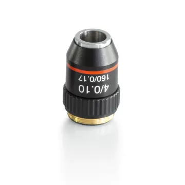 Objectif achromatique 4x / 0,1, (18,6 mm) - OBB-A1111 | Balances pro