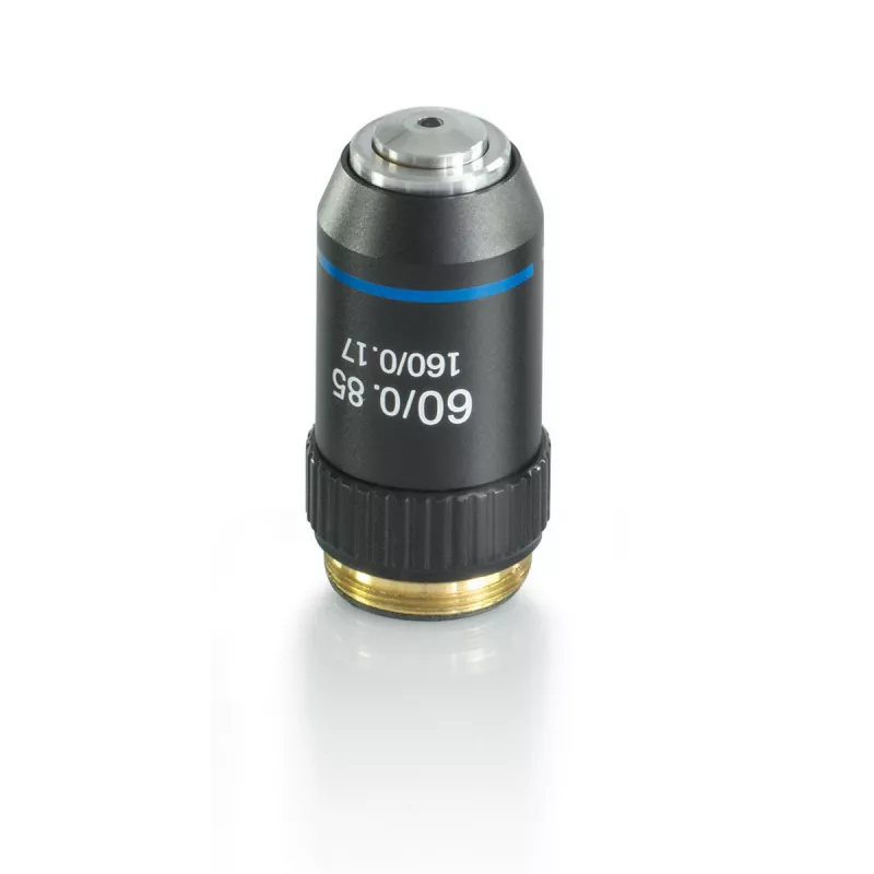 Objectif achromatique 60x / 0,85, (0,1 mm) - OBB-A1113 | Balances pro