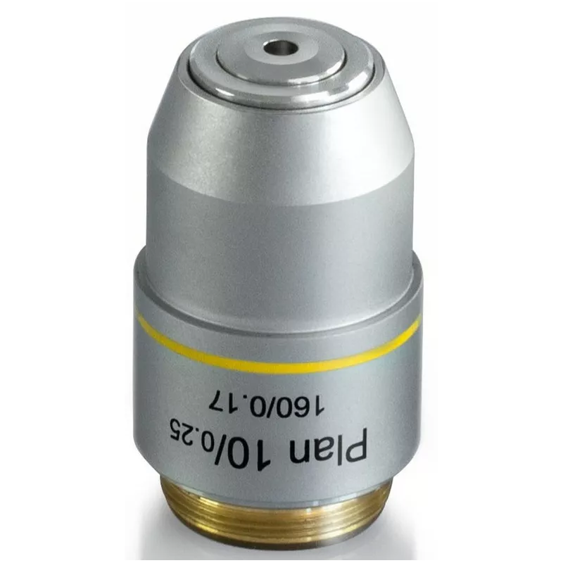 Objectif plan achromatique 10x / 0,25, (5,65 mm) - OBB-A1238 | Balances pro