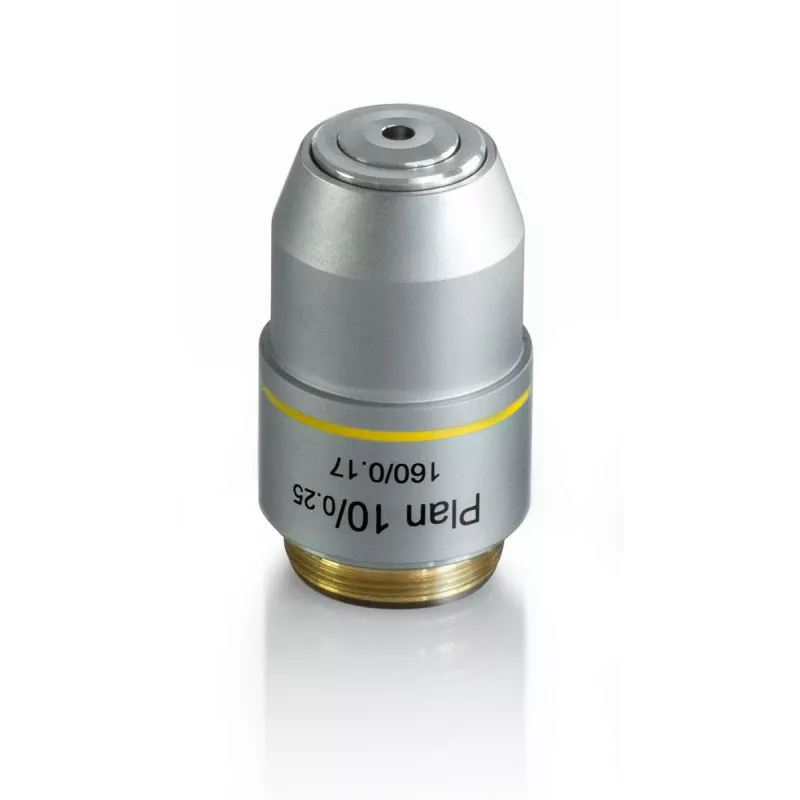 Objectif plan achromatique 10x / 0,25, (5,65 mm) - OBB-A1238 | Balances pro