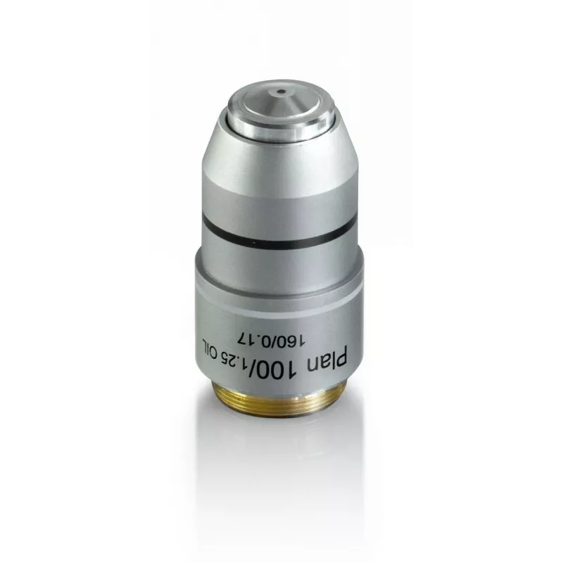 Objectif plan achromatique 100x / 1,25, (0,07 mm) - OBB-A1239 | Balances pro