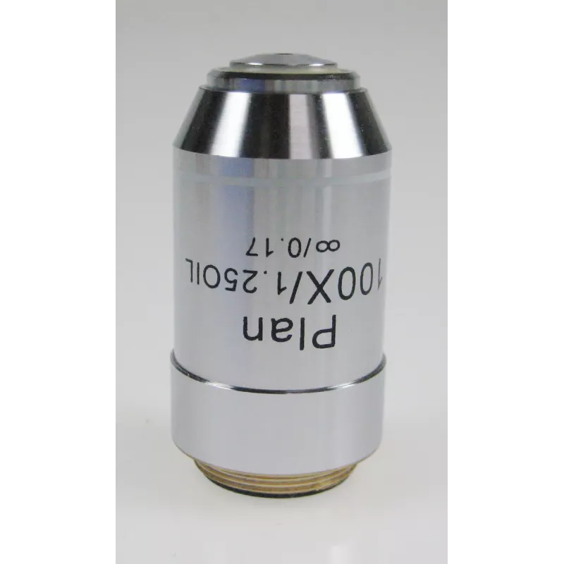 Objectif planachromatique corrigé a l‘infini 100x /1,25, (0,19 mm) - OBB-A1240 | Balances pro