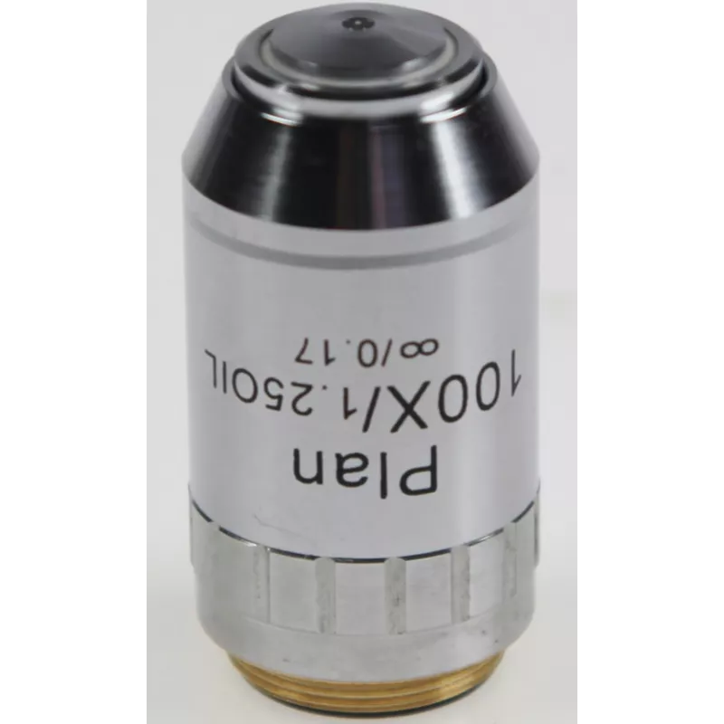 Objectif planachromatique corrigé a l‘infini 100x /1,25, (0,36 mm) - OBB-A1241 | Balances pro