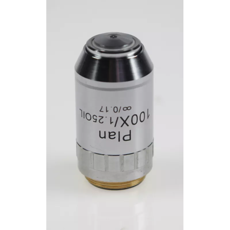 Objectif planachromatique corrigé a l‘infini 100x /1,25, (0,36 mm) - OBB-A1241 | Balances pro