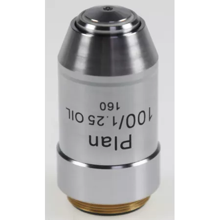 Objectif planachromatique corrigé à l'infini, 10x / 0,25, (8,3 mm) - OBB-A1494 | Balances pro
