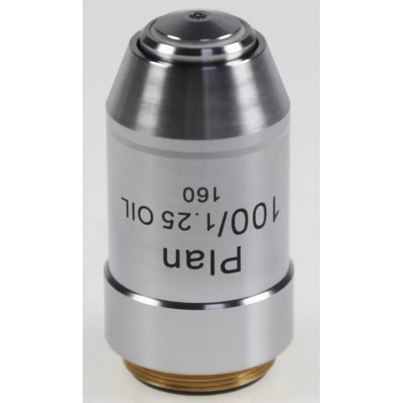 Objectif planachromatique 100x /1,25, (0,69 mm) - OBB-A1242 | Balances pro