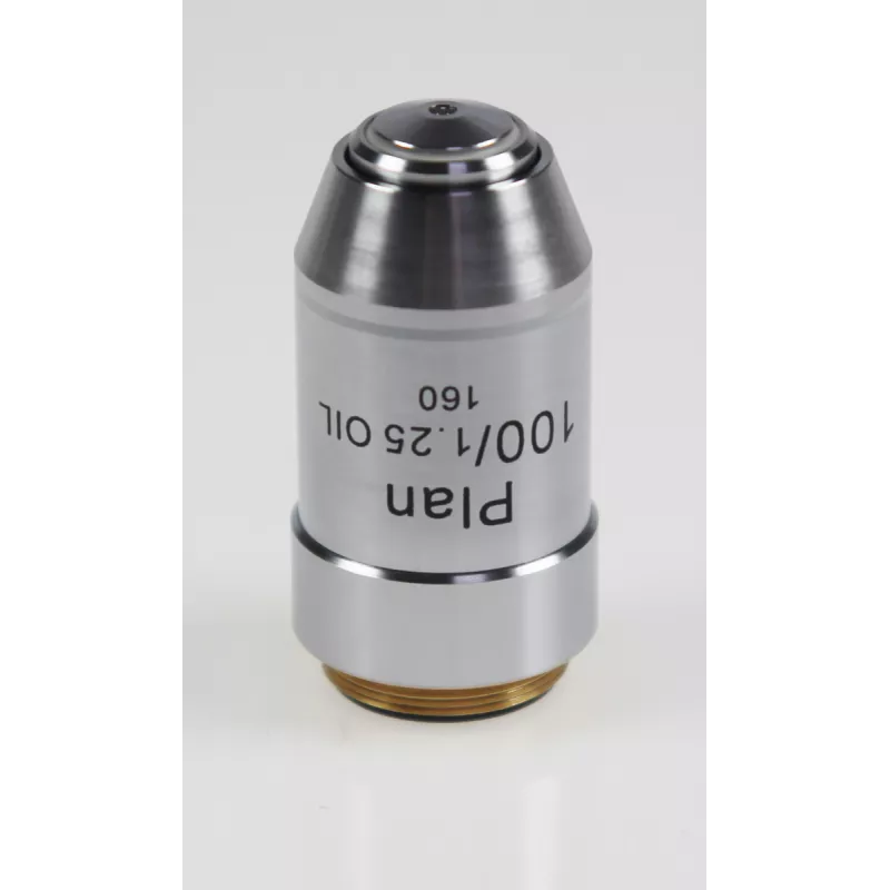 Objectif planachromatique 100x /1,25, (0,69 mm) - OBB-A1242 | Balances pro