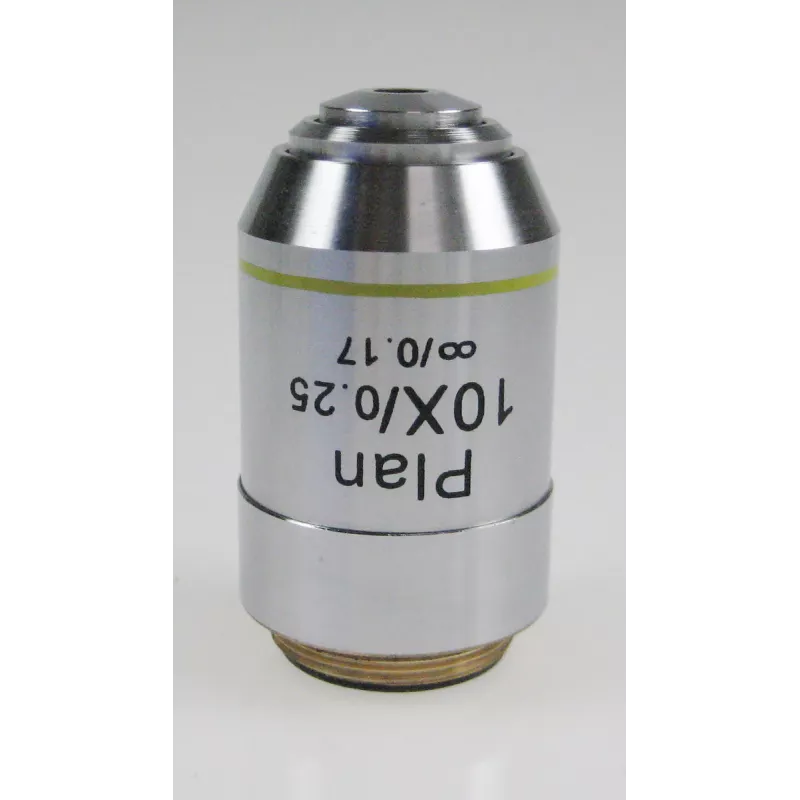 Objectif planachromatique corrigé a l‘infini 10x /0,25, (4,64 mm) - OBB-A1243 | Balances pro