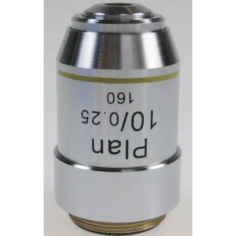 Objectif planachromatique 10x / 0,25, (8,87 mm) - OBB-A1246 | Balances pro