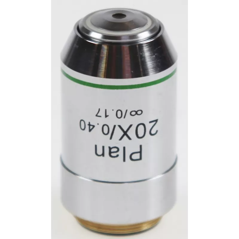 Objectif planachromatique corrigé a l‘infini 20x / 0,45, (2,41 mm) - OBB-A1250 | Balances pro