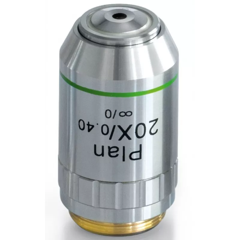 Objectif planachromatique corrigé a l‘infini 20x / 0,4, (8,35 mm) - OBB-A1252 | Balances pro