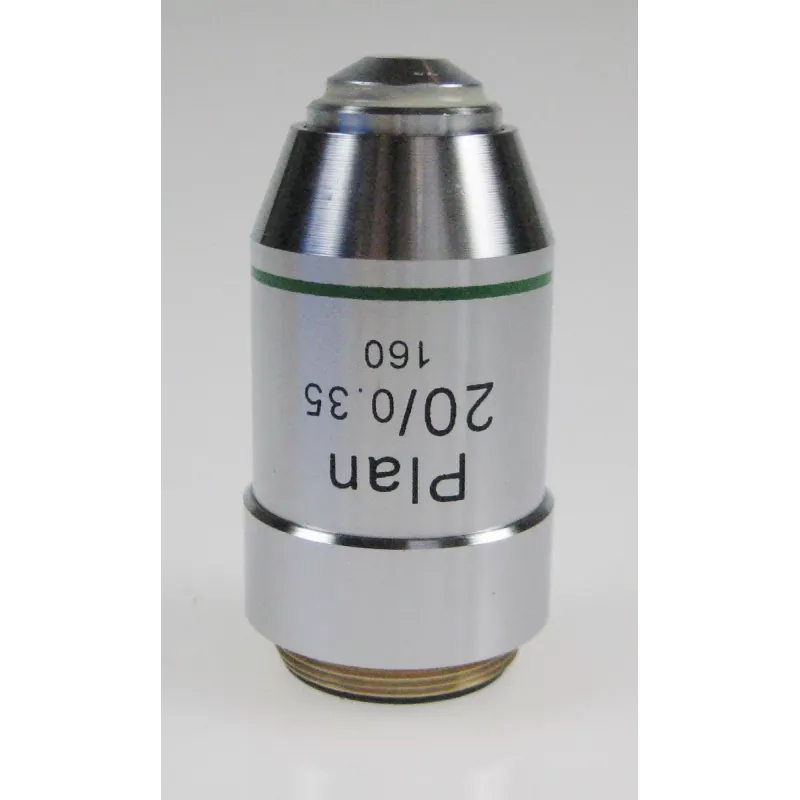 Objectif planachromatique 20x / 0,35, (1,6 mm) - OBB-A1253 | Balances pro