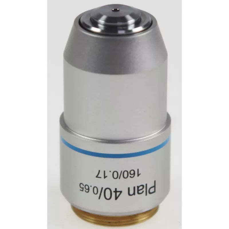 Objectif planachromatique 40x / 0,65, (0,85 mm) - OBB-A1256 | Balances pro