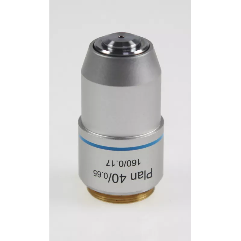 Objectif planachromatique 40x / 0,65, (0,85 mm) - OBB-A1256 | Balances pro