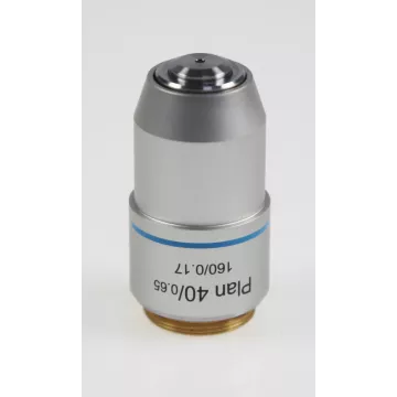 Objectif planachromatique 40x / 0,65, (0,85 mm) - OBB-A1256 | Balances pro