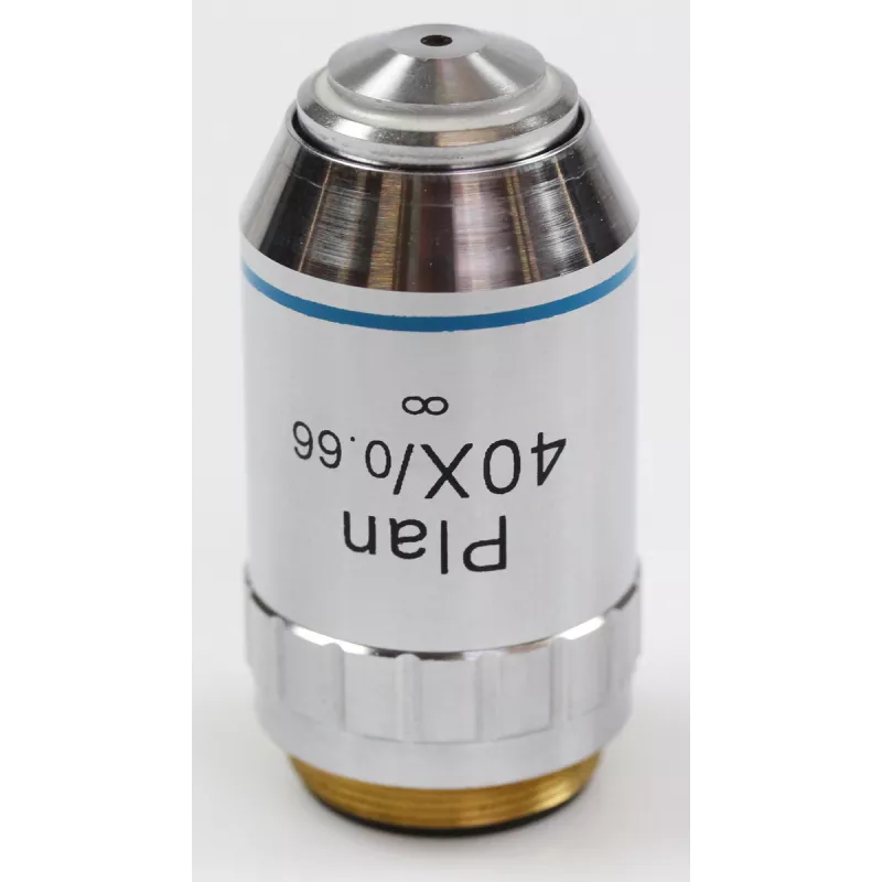 Objectif planachromatique corrigé a l‘infini 40x /0,66, (0,45 mm) - OBB-A1258 | Balances pro
