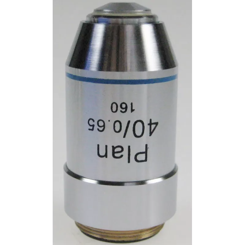 Objectif planachromatique 40x /0,65, (0,72 mm) - OBB-A1261 | Balances pro