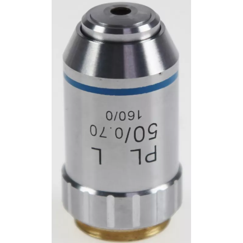 Objectif planachromatique 50x /0,7 (3 mm) - OBB-A1267 | Balances pro